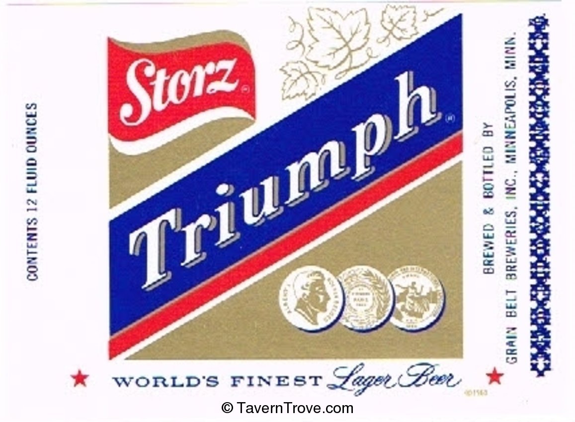 Storz Triumph Beer