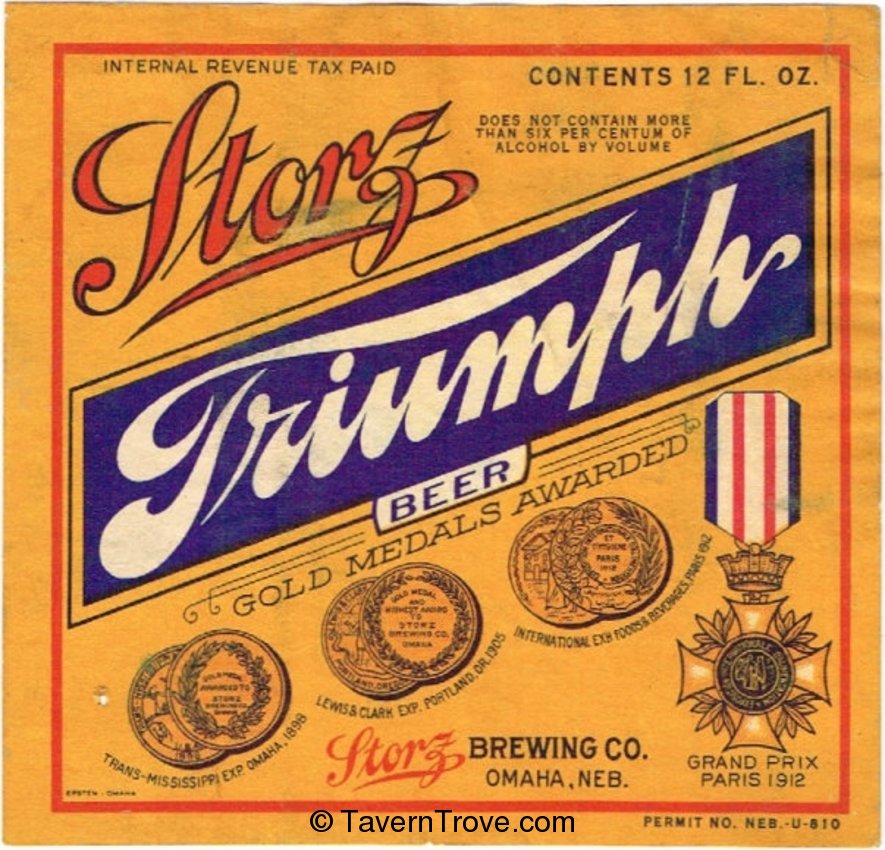 Storz Triumph Beer