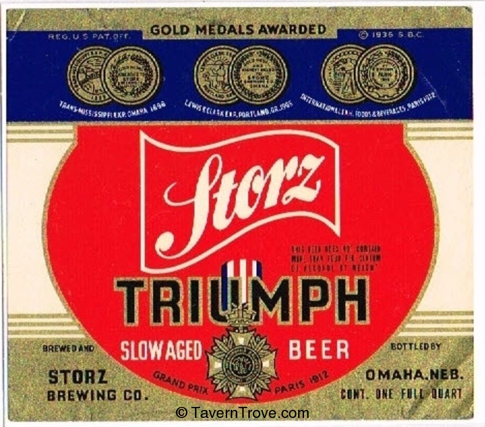 Storz Triumph Beer