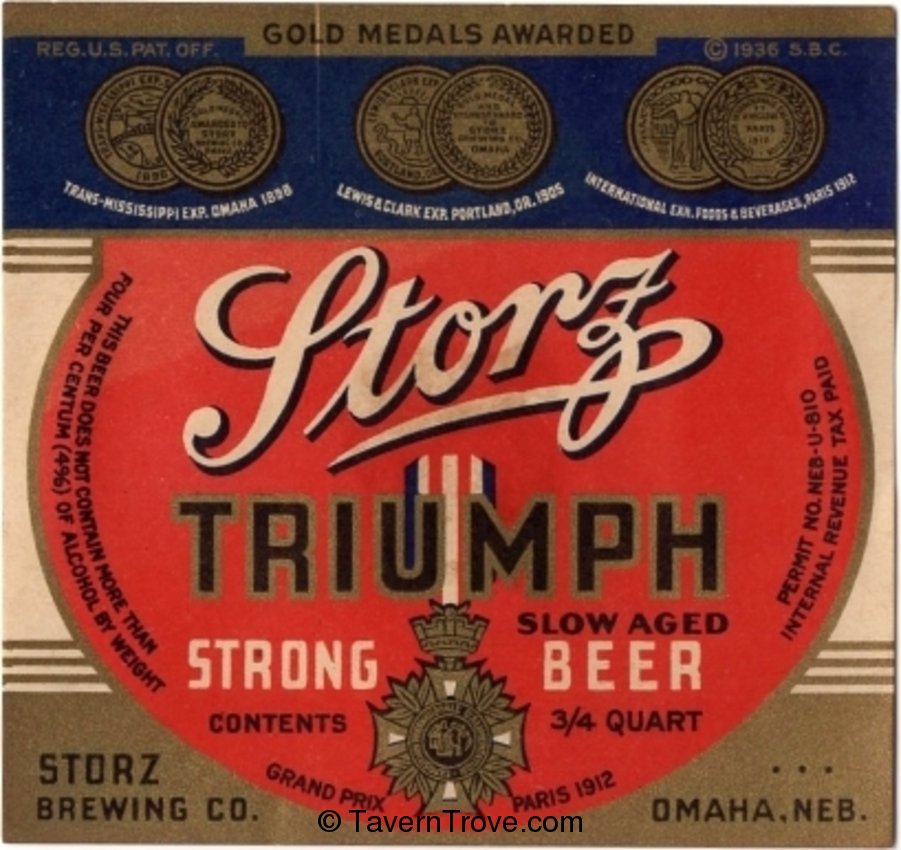 Storz Triumph Beer