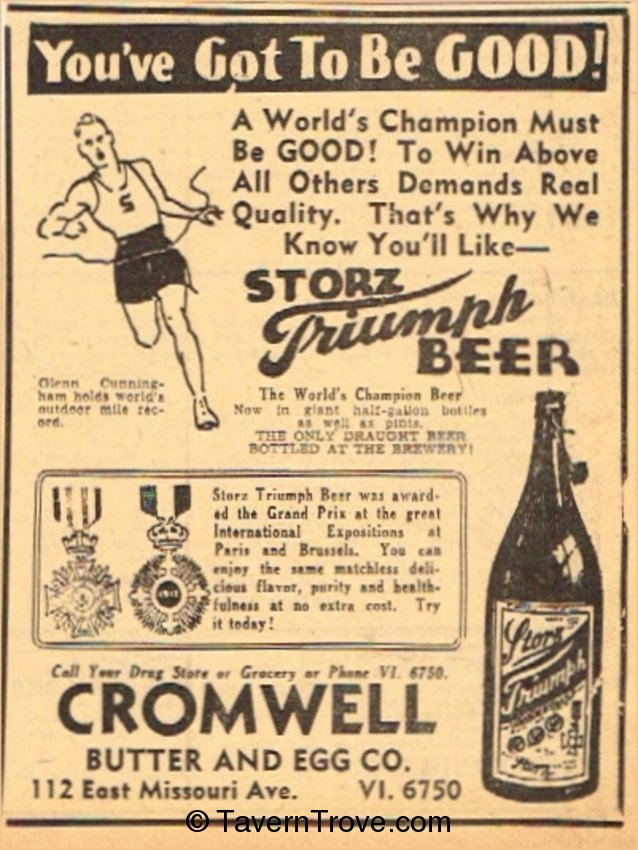 Storz Triumph Beer