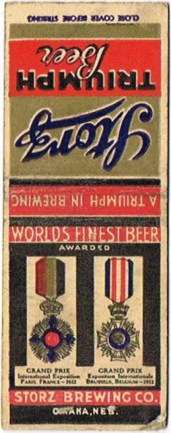 Storz Triumph Beer (brown reverse) Dupe