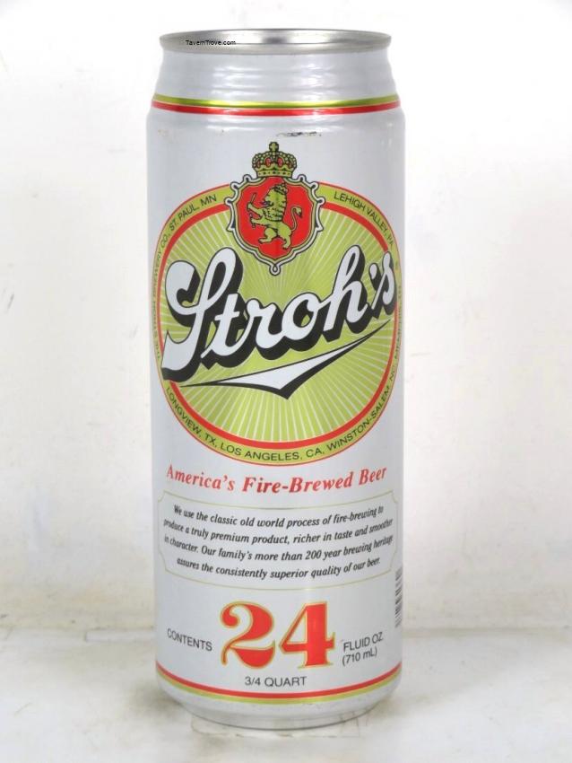 Stroh's Beer (SG Warning)