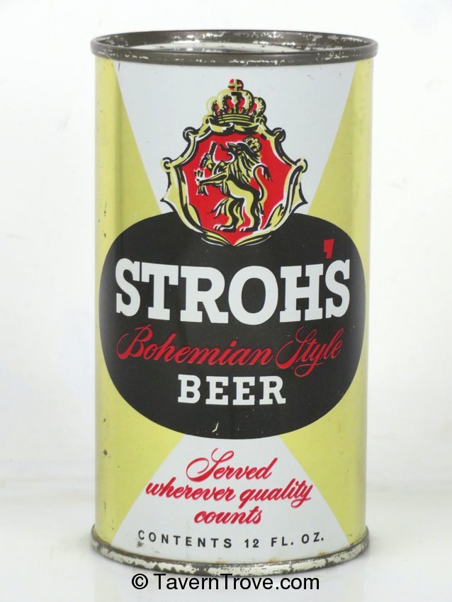 Stroh's Bohemian Light Beer