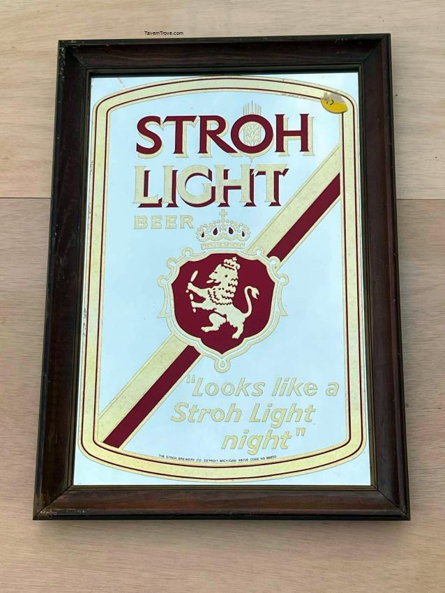 Stroh's Light Beer