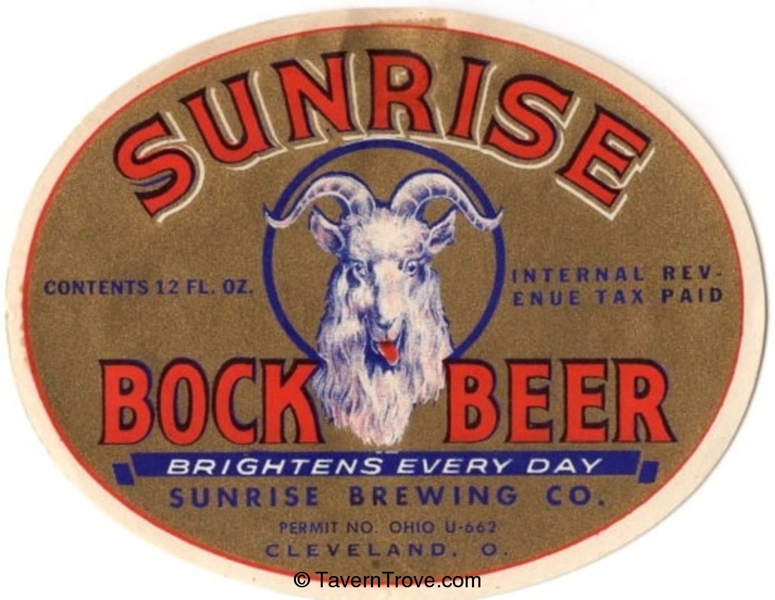 Sunrise Bock Beer