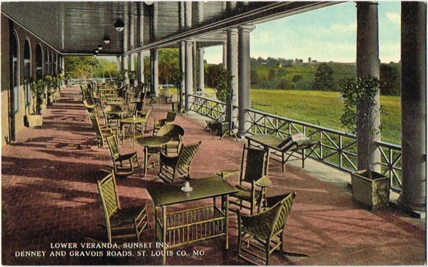 Sunset Inn Lower Veranda