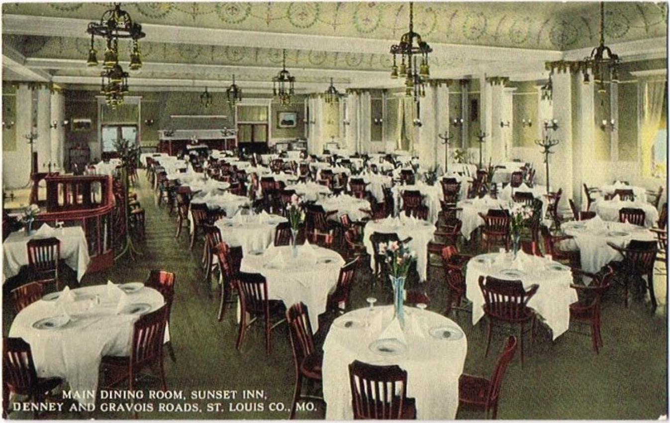 Sunset Inn Main Dining Room