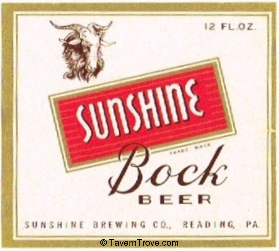 Sunshine Bock Beer