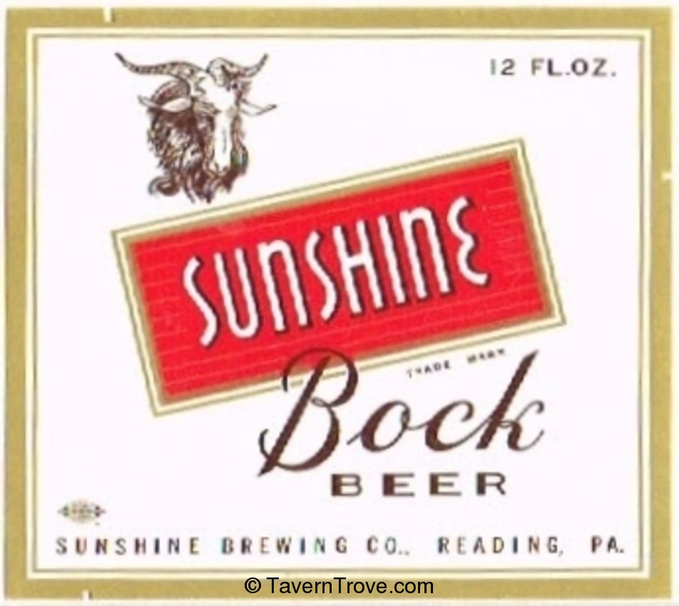 Sunshine Bock Beer