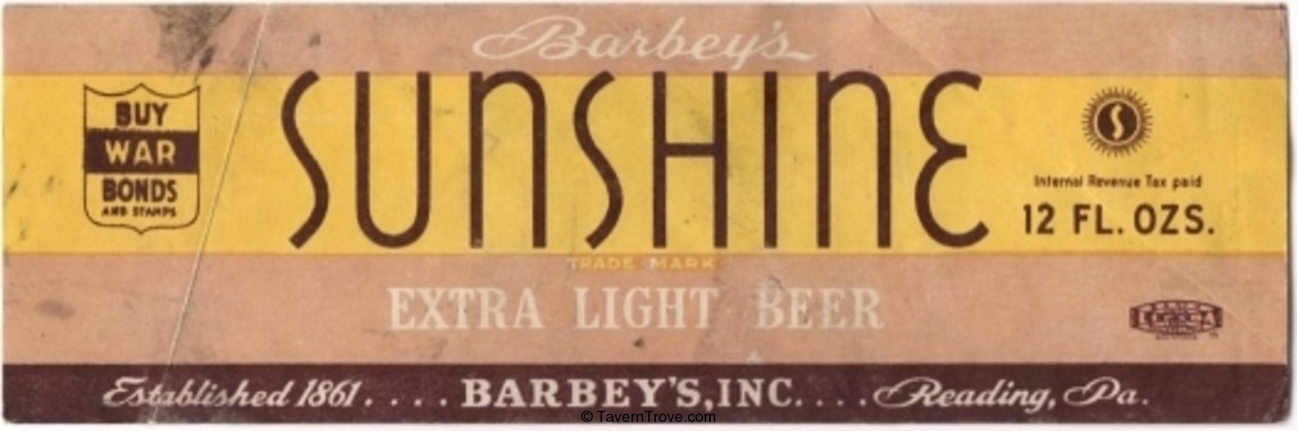 Sunshine Extra Light Beer