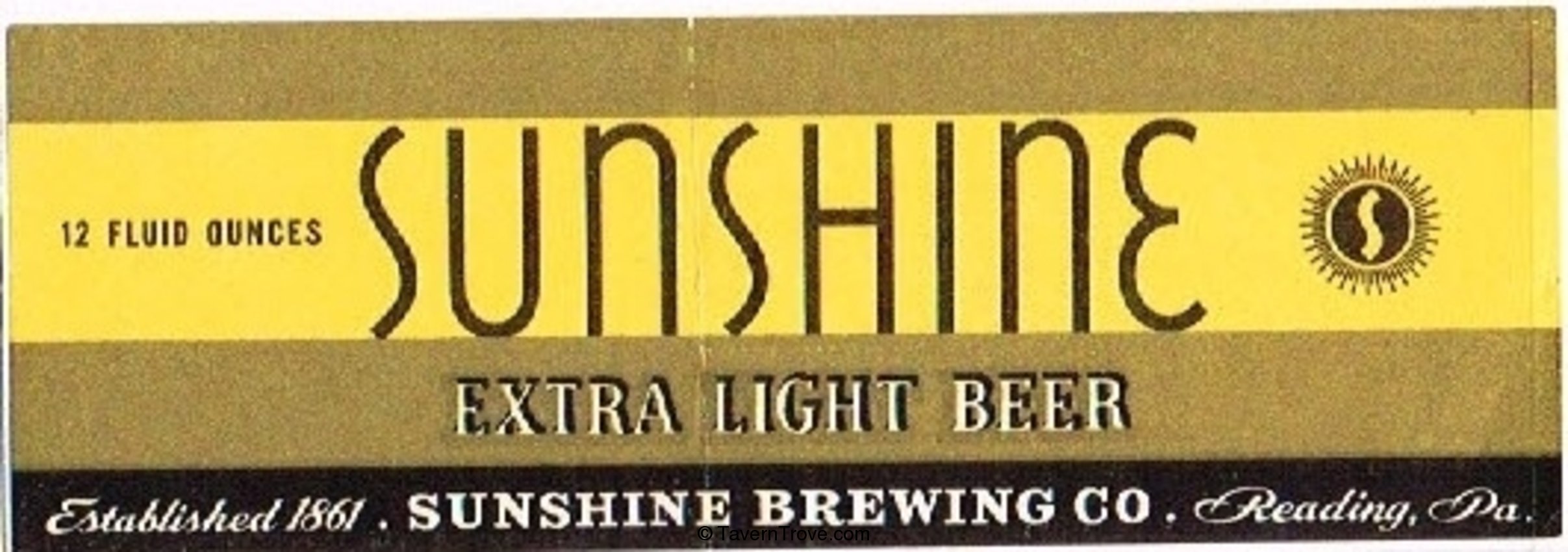 Sunshine Extra Light Beer