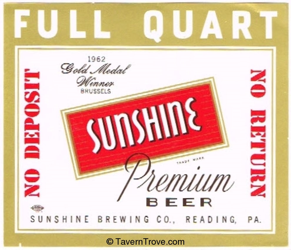 Sunshine Premium Beer