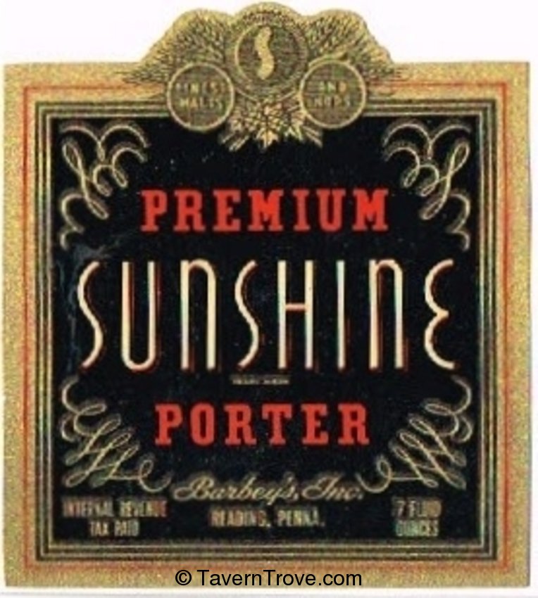 Sunshine Premium Porter