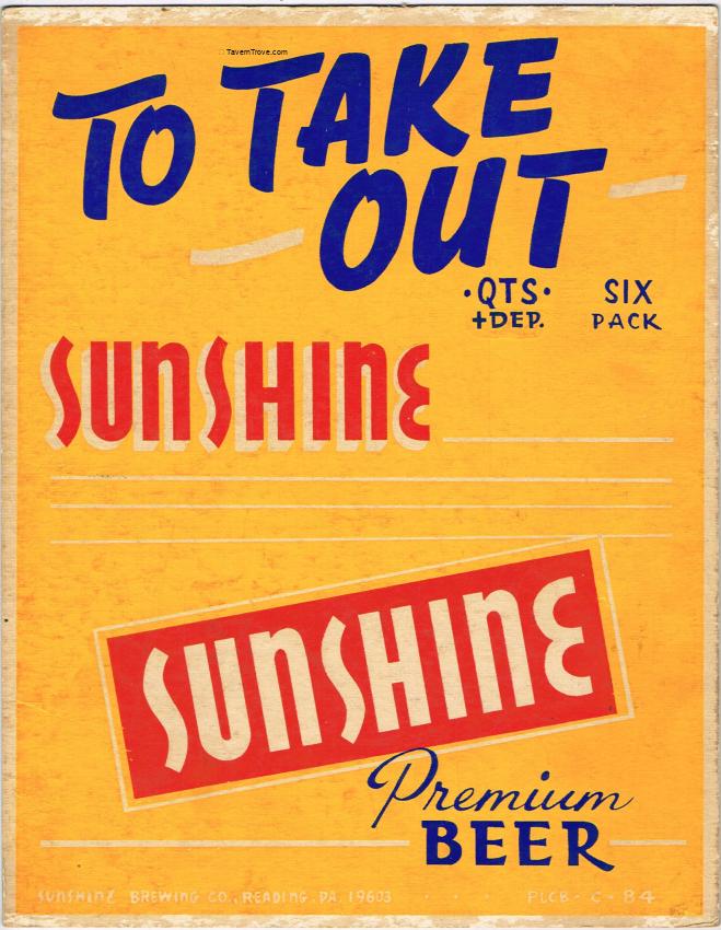 Sunshine Premium Beer