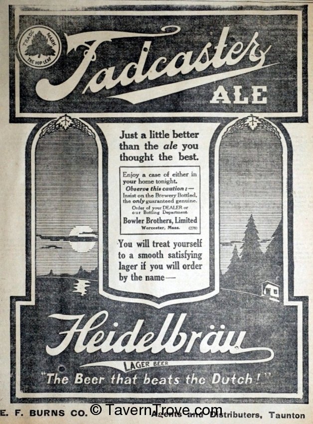 Tadcaster Ale/Heidelbrau Beer