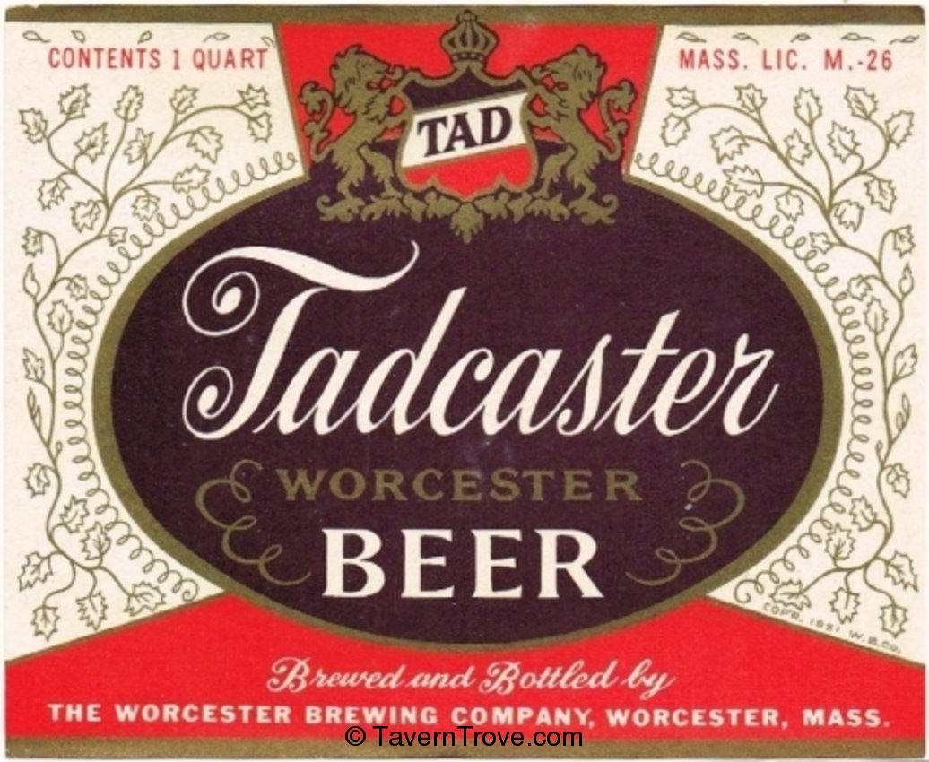 Tadcaster Worcester Beer 