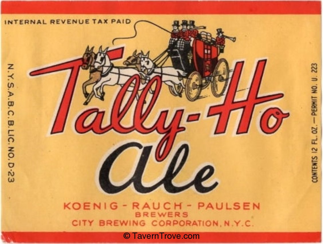 Tally-Ho Ale