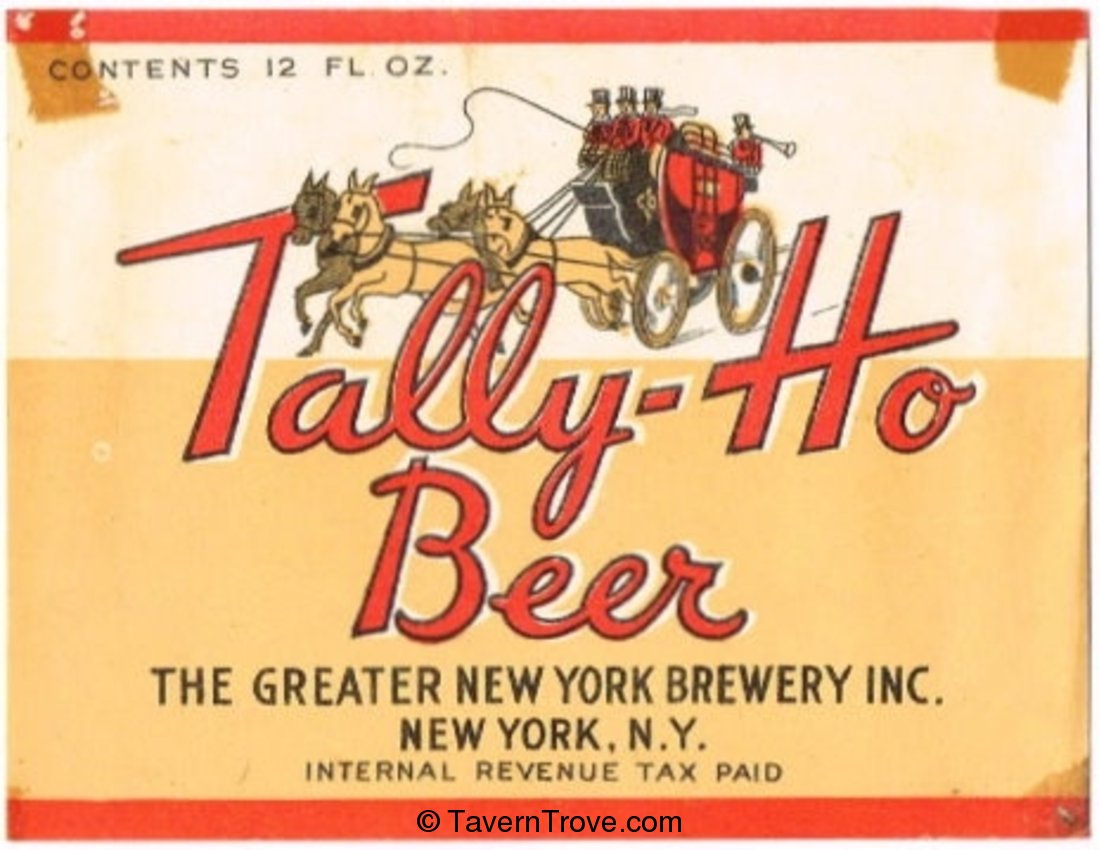 Tally Ho Beer