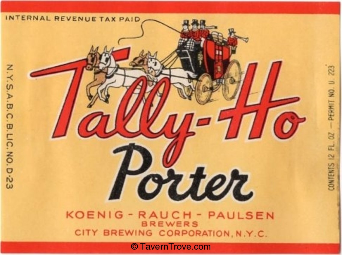 Tally-Ho Porter