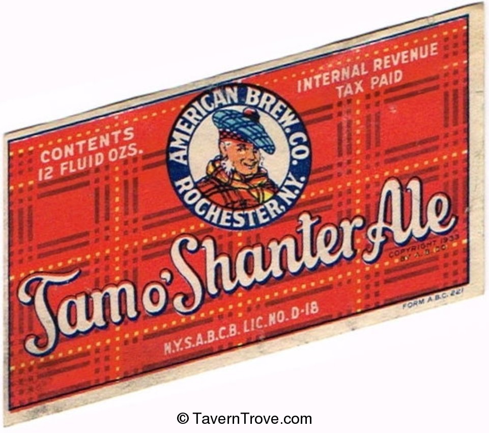 Tam o' Shanter Ale