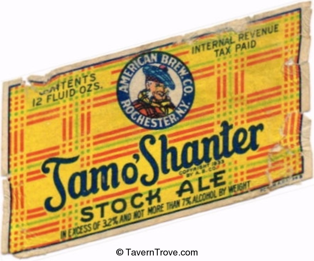 Tam o' Shanter Stock Ale