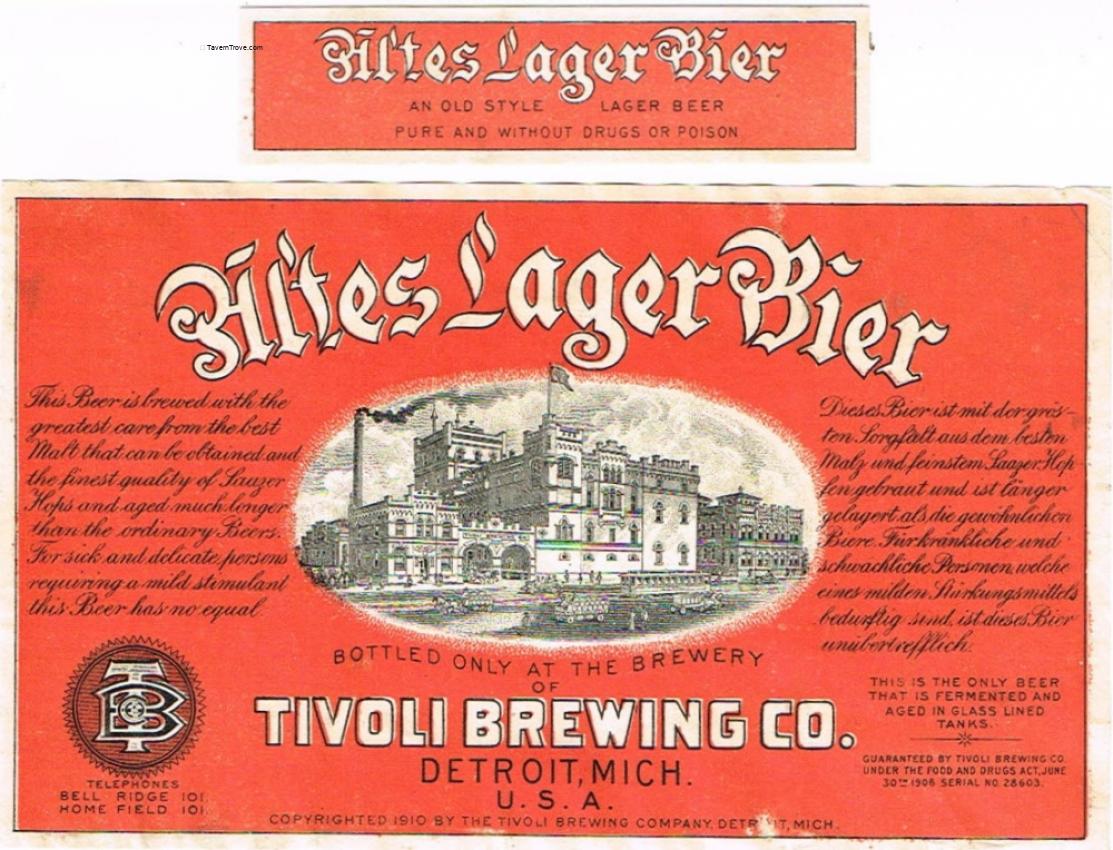 Tivoli Lager Bier