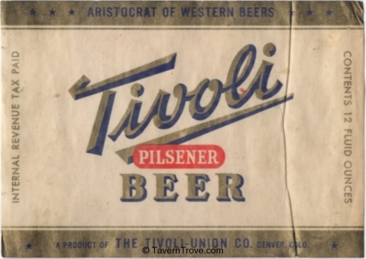 Tivoli Pilsener Beer  