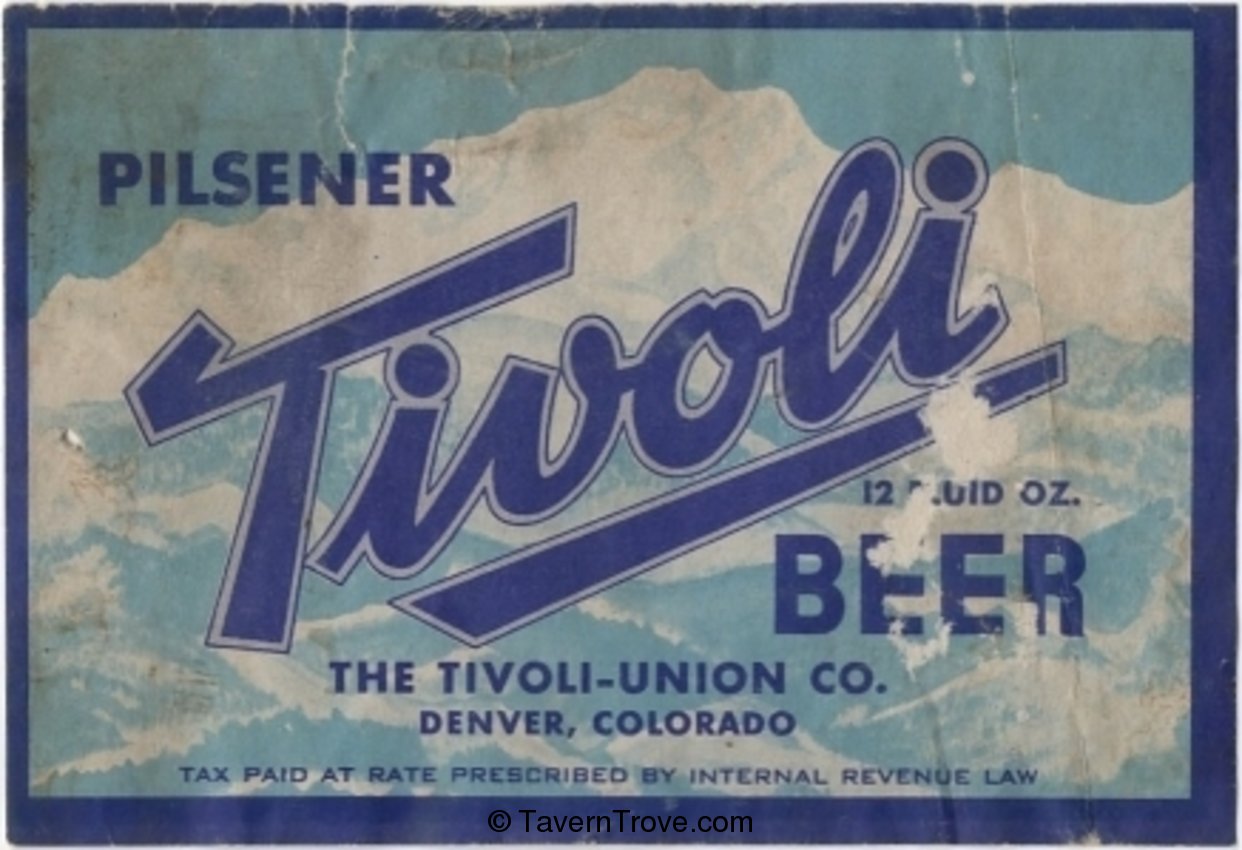 Tivoli Pilsener Beer 