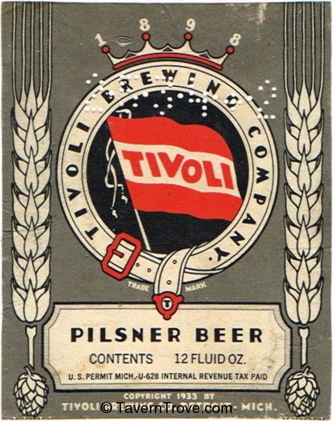 Tivoli Pilsner Beer