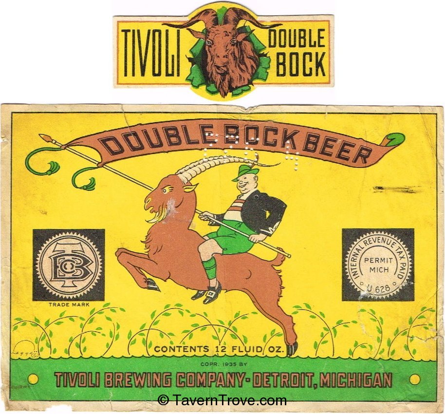 Tivoli Double Bock Beer