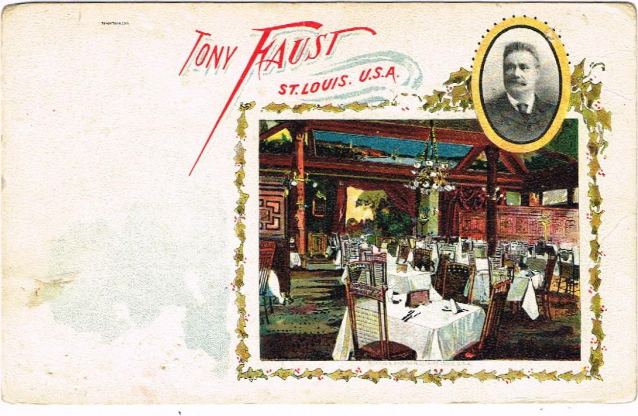 Tony Faust's Restaurant Tables