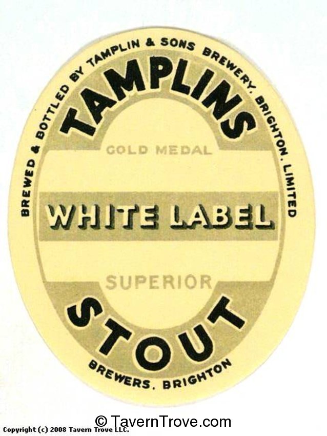 Tramplins While Label Stout