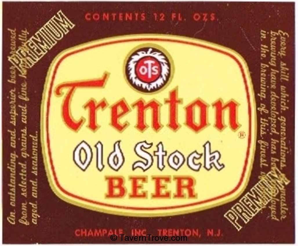 Trenton Old Stock Beer