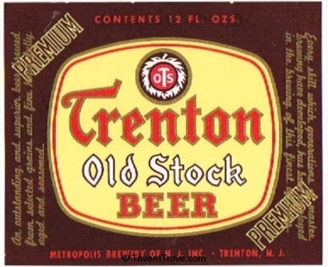 Trenton Old Stock Beer