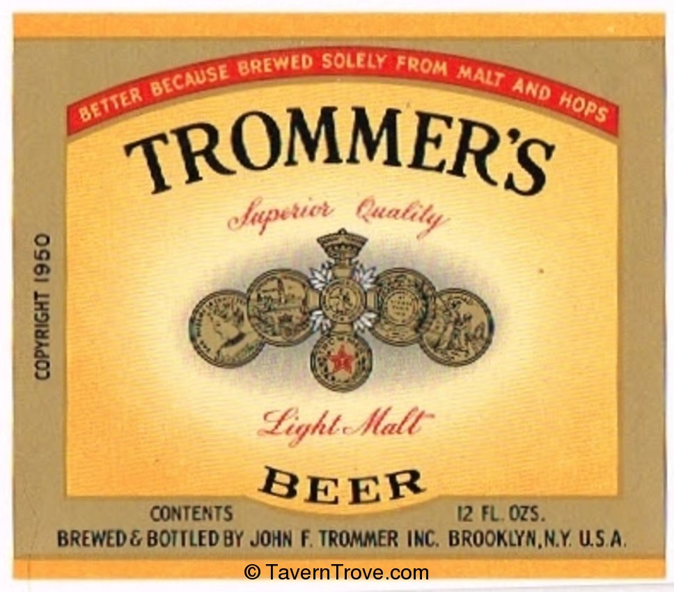 Trommer's Light Malt Beer