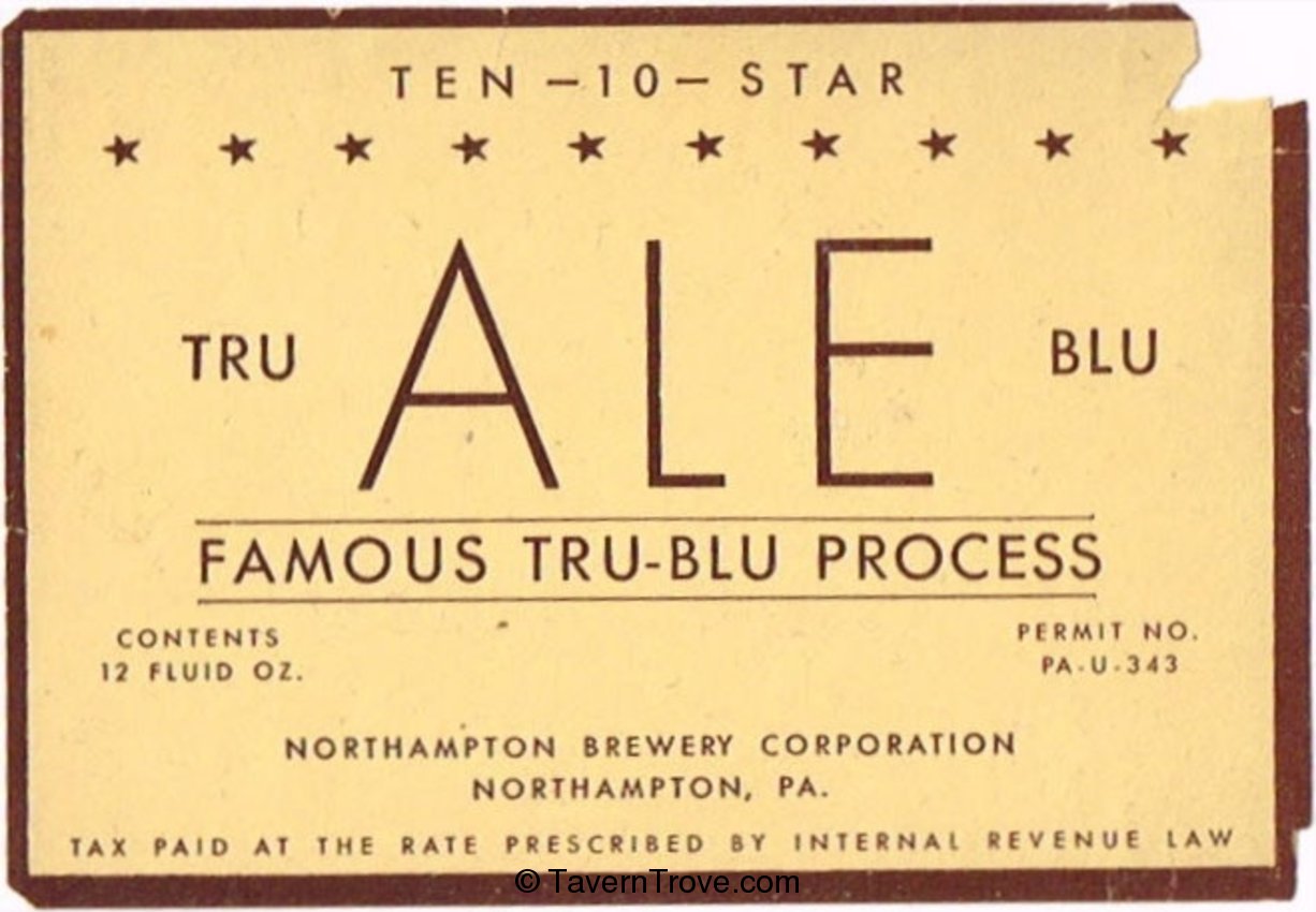 Tru-Blu Ten Star Ale