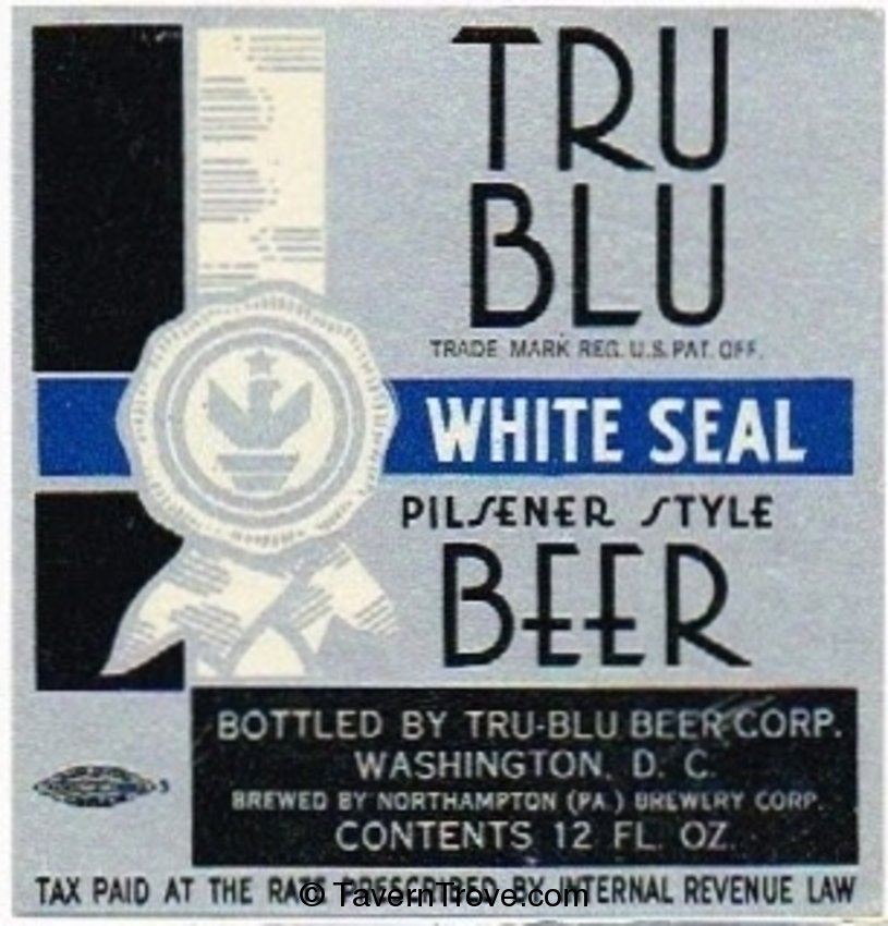 Tru Blu White Seal Pilsener Style Beer 