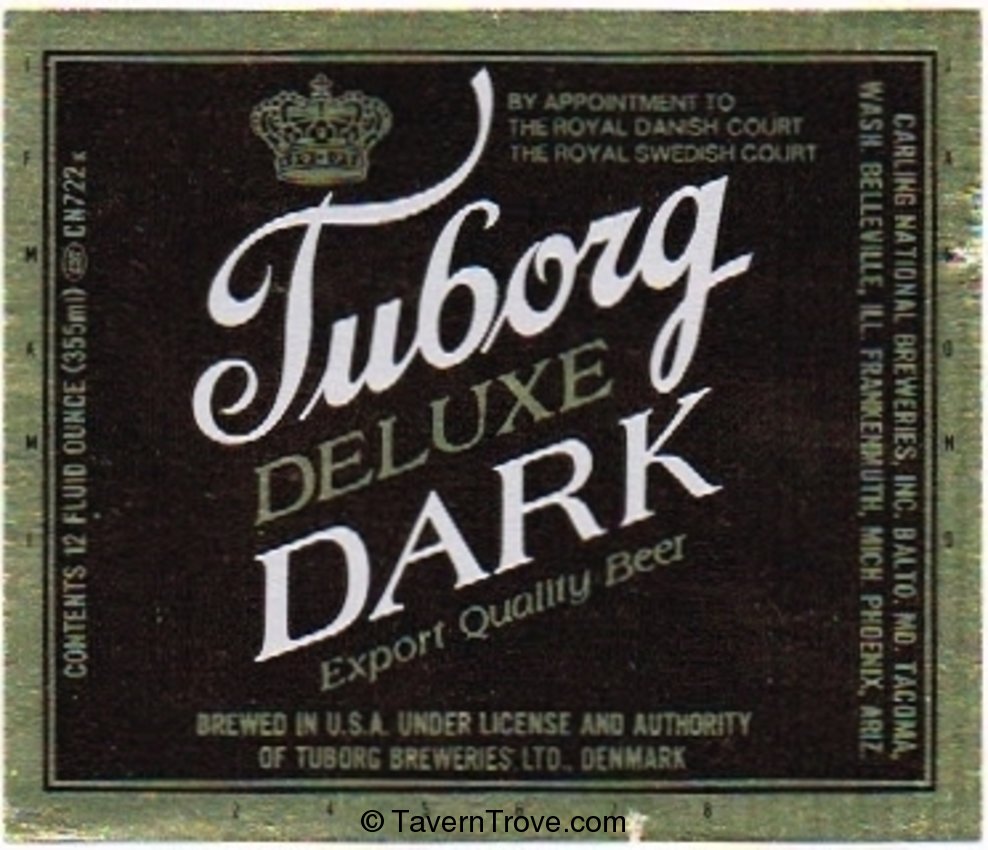 Tuborg Deluxe Dark Beer