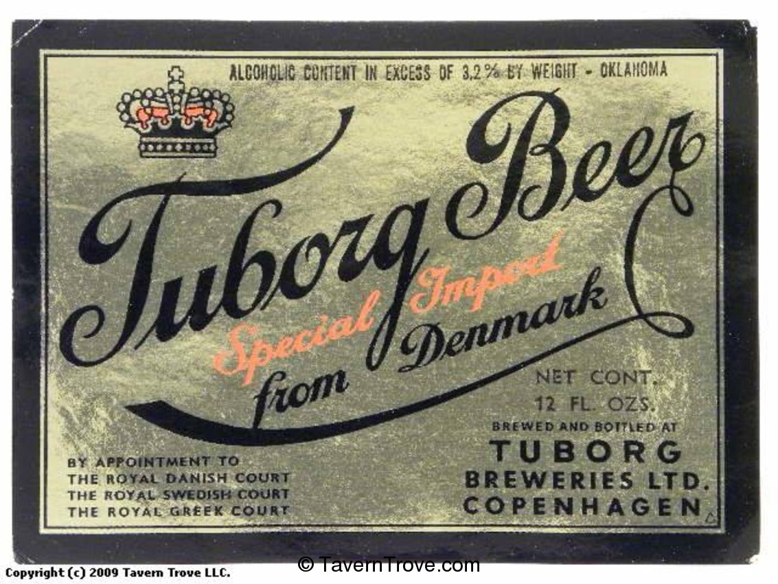 Tuborg Special Import Beer