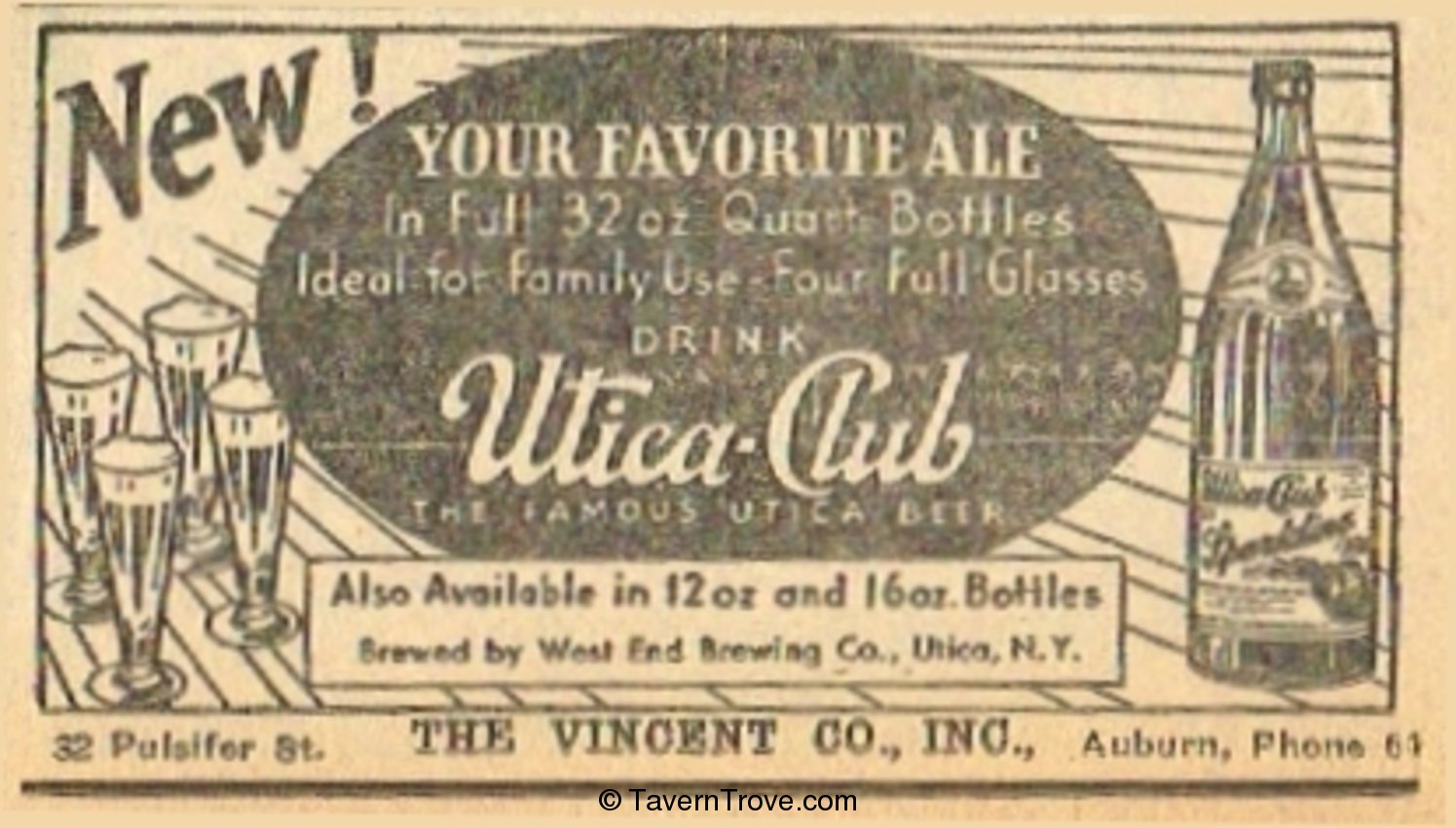 Utica Club Ale