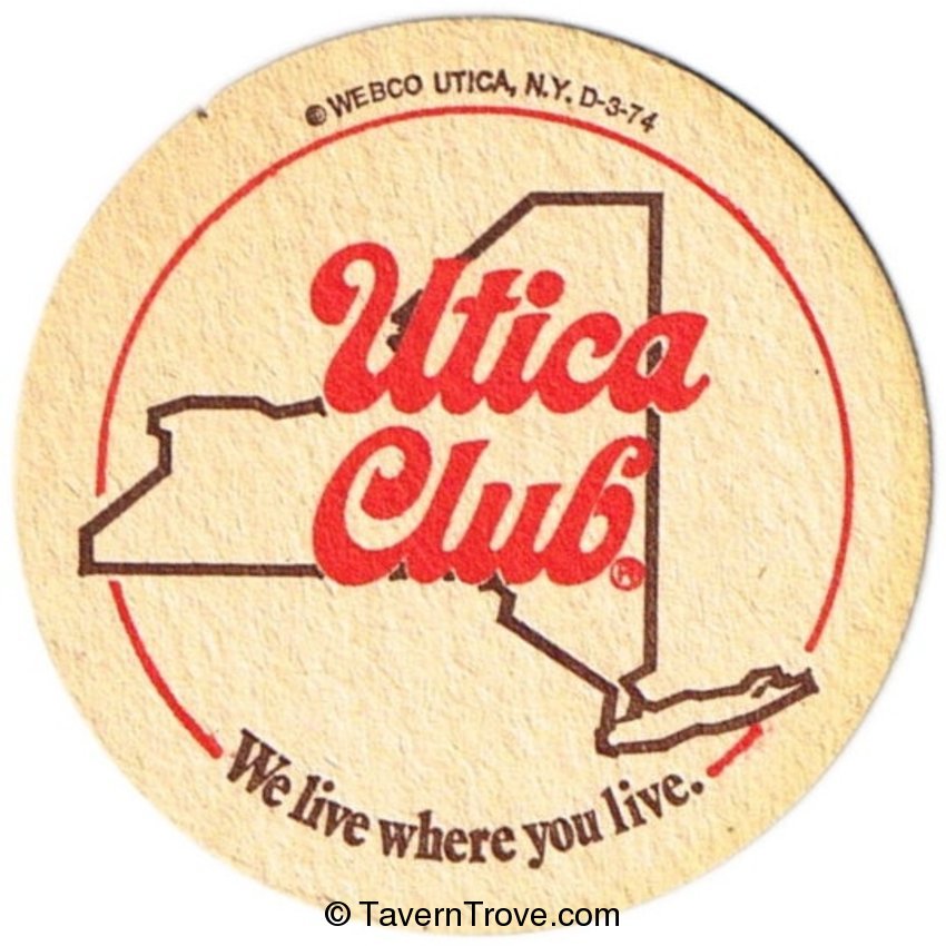 Utica Club Beer