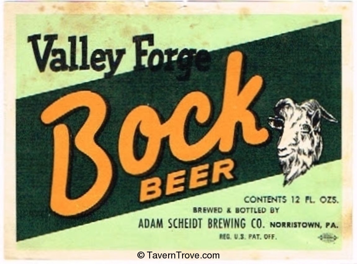 Valley Forge Bock Beer 