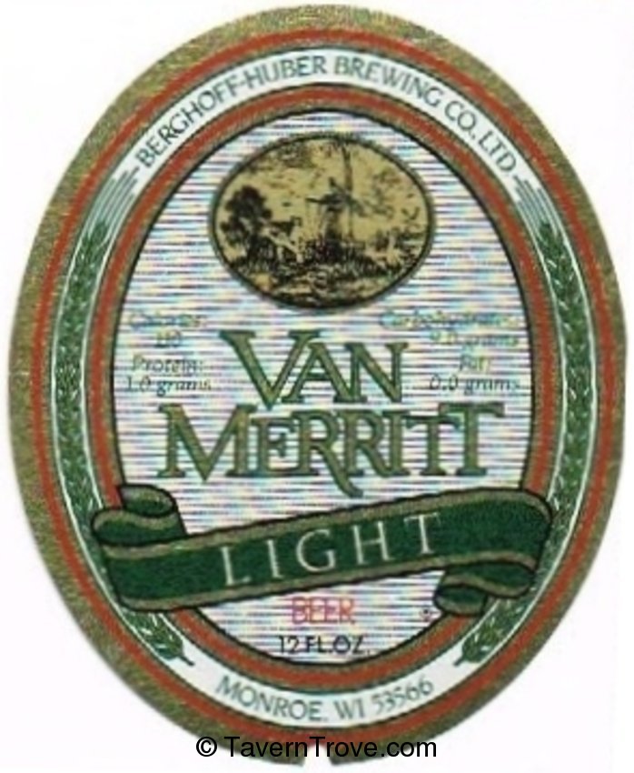 Van Merritt Light Beer