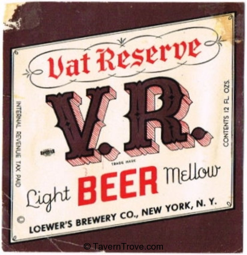 Vat Reserve Beer