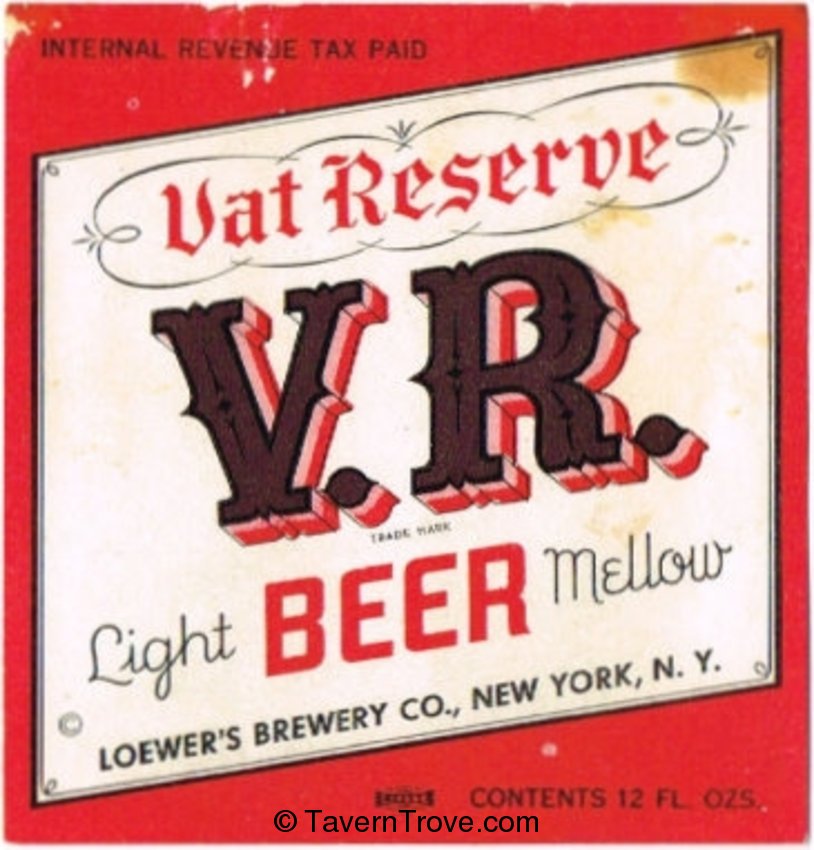 Vat Reserve Beer