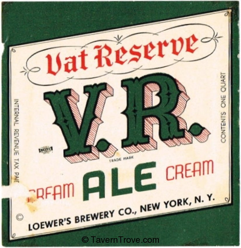 Vat Reserve Cream Ale