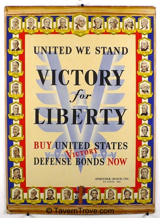 Victory for Liberty cardboard easel back