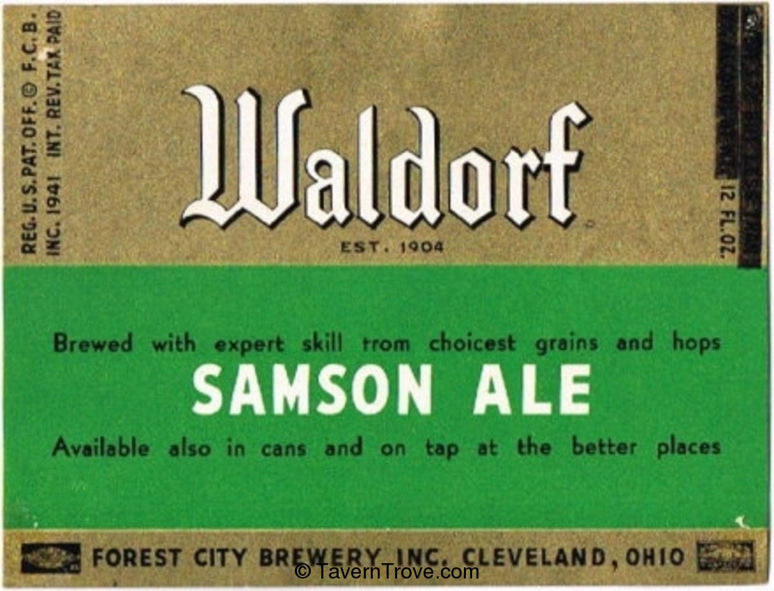 Waldorf Samson Ale