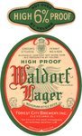 Waldorf Lager Beer